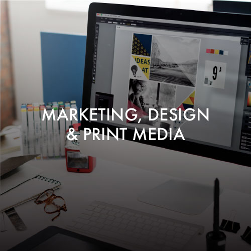 Marketing, Design & Print Media